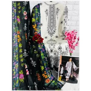 Dress Material with Pakistani Print