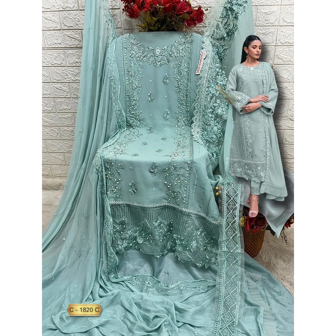 Pakistani Mehndi Dresses for Girls