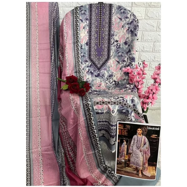 Ladies Cotton Printed Dress for Summer Wear