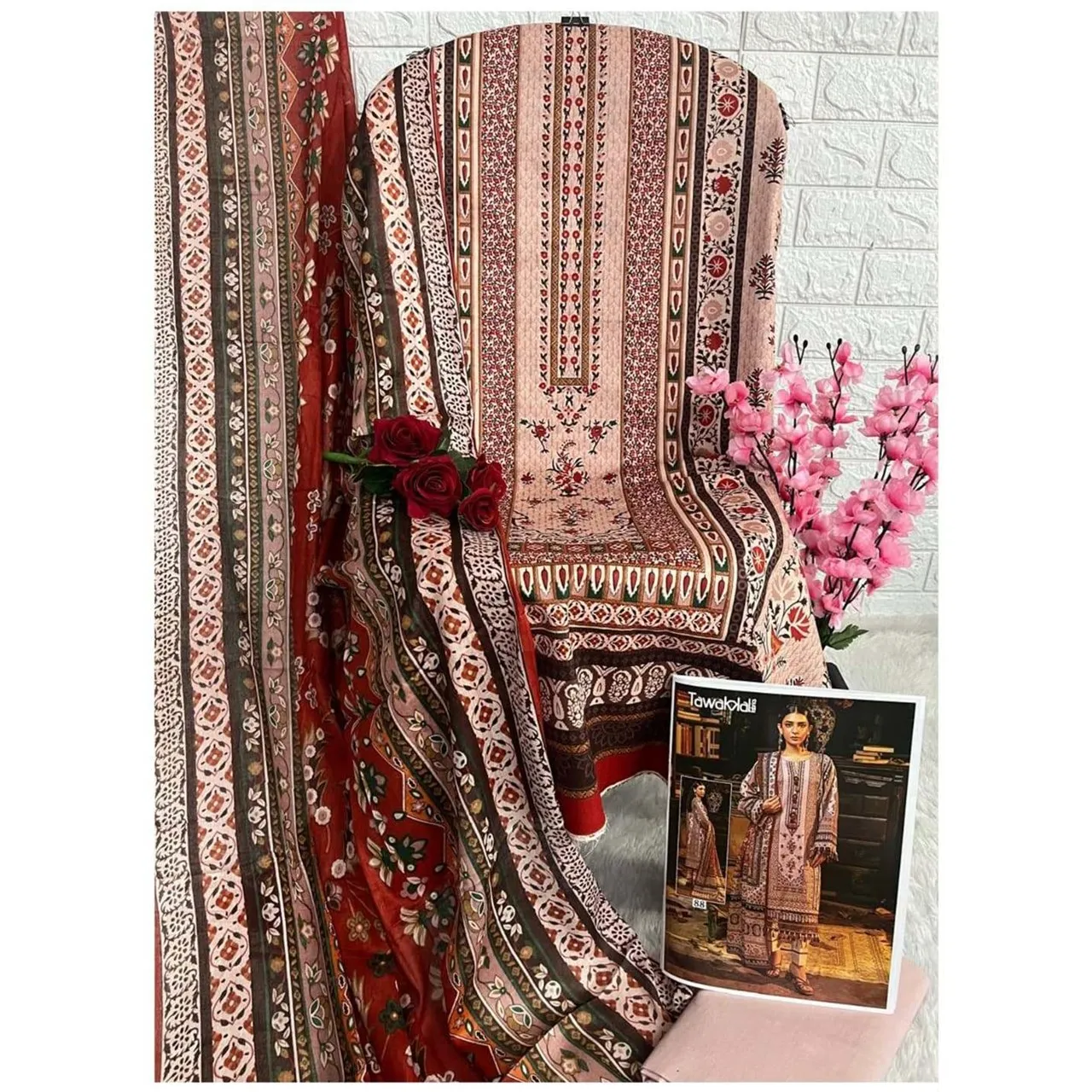 Stylish Pakistani Cotton suit Design