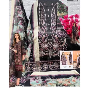 Ladies Cotton Embroidery Suits Online