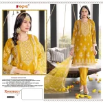 Yellow kurta set for women