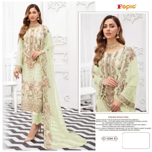 Georgette Embroidered Salwar Kameez