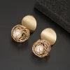 Fancy Gold Plated Earrings