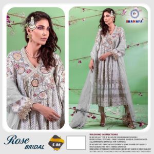 Pakistani Replica Heavy Embroidered Dress material