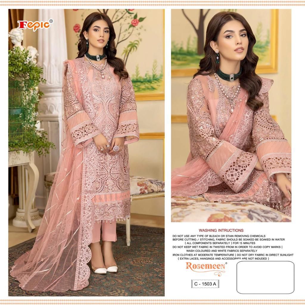 Pakistani Designer Replica embroidered suit | Online Pakistani ...