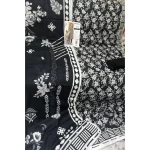 Gul Ahmed Black & White Lawn Printed Suit DN05