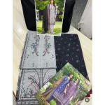 Ishaal Cotton Embroidered Suits with Cotton Dupatta 20006