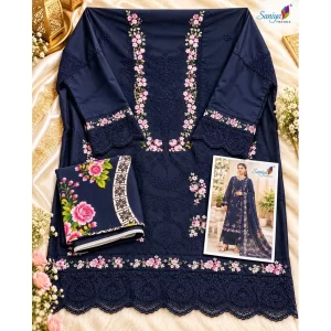 Cotton Heavy Embroidered Suits MIX1