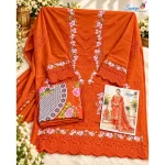 Cotton Heavy Embroidered Suits MIX11
