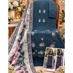 Cotton Heavy Embroidered Suits MIX16